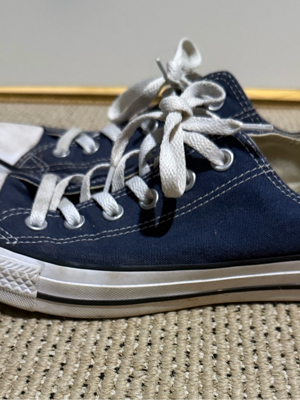 Converse All-Stars Classic Low-Top Sneakers - Navy - Picture 2 of 4